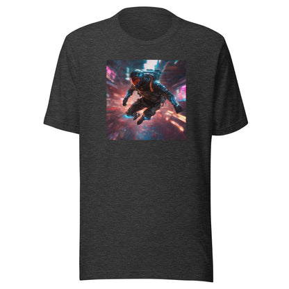 Cyberpunk Spaceman Men's T-Shirt Dark Grey Heather