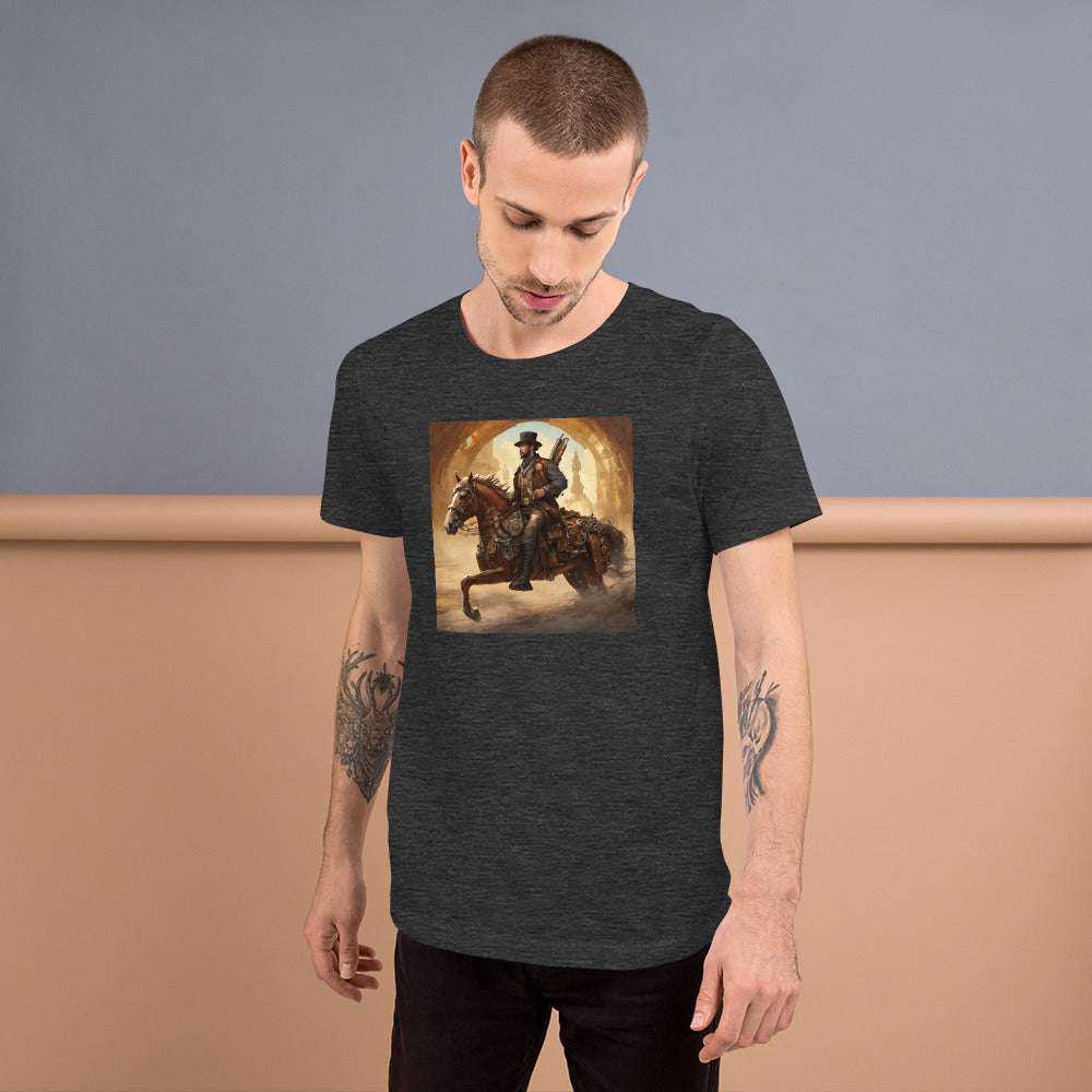 Geared Up Gunslinger Men's Steampunk T-Shirt