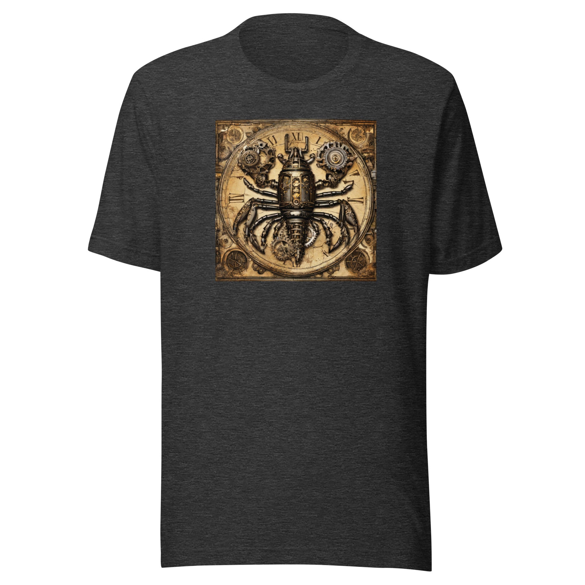 Mechanical Lobster Men's Steampunk T-Shirt Dark Grey Heather