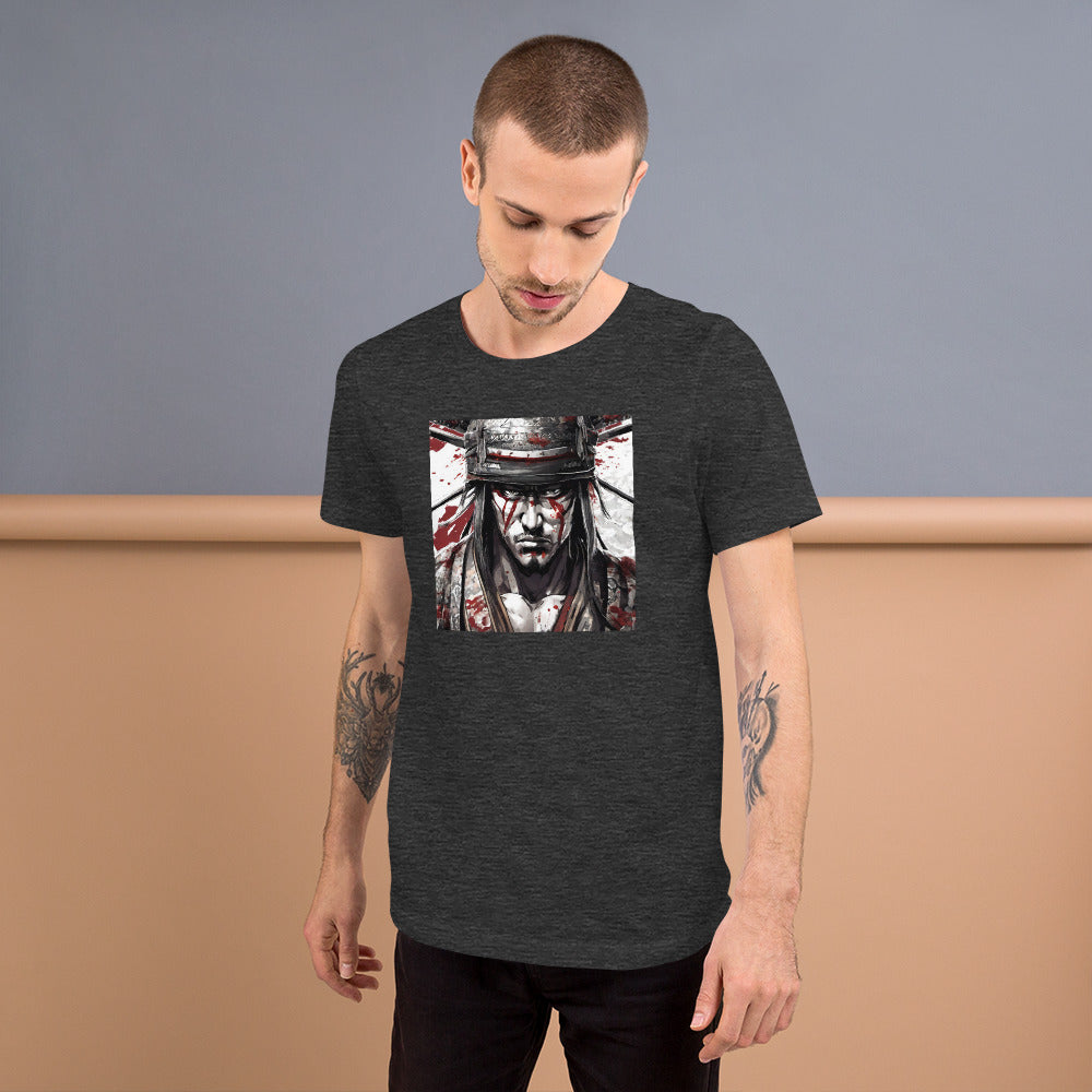 Battle-Worn Warrior Men's Anime T-Shirt