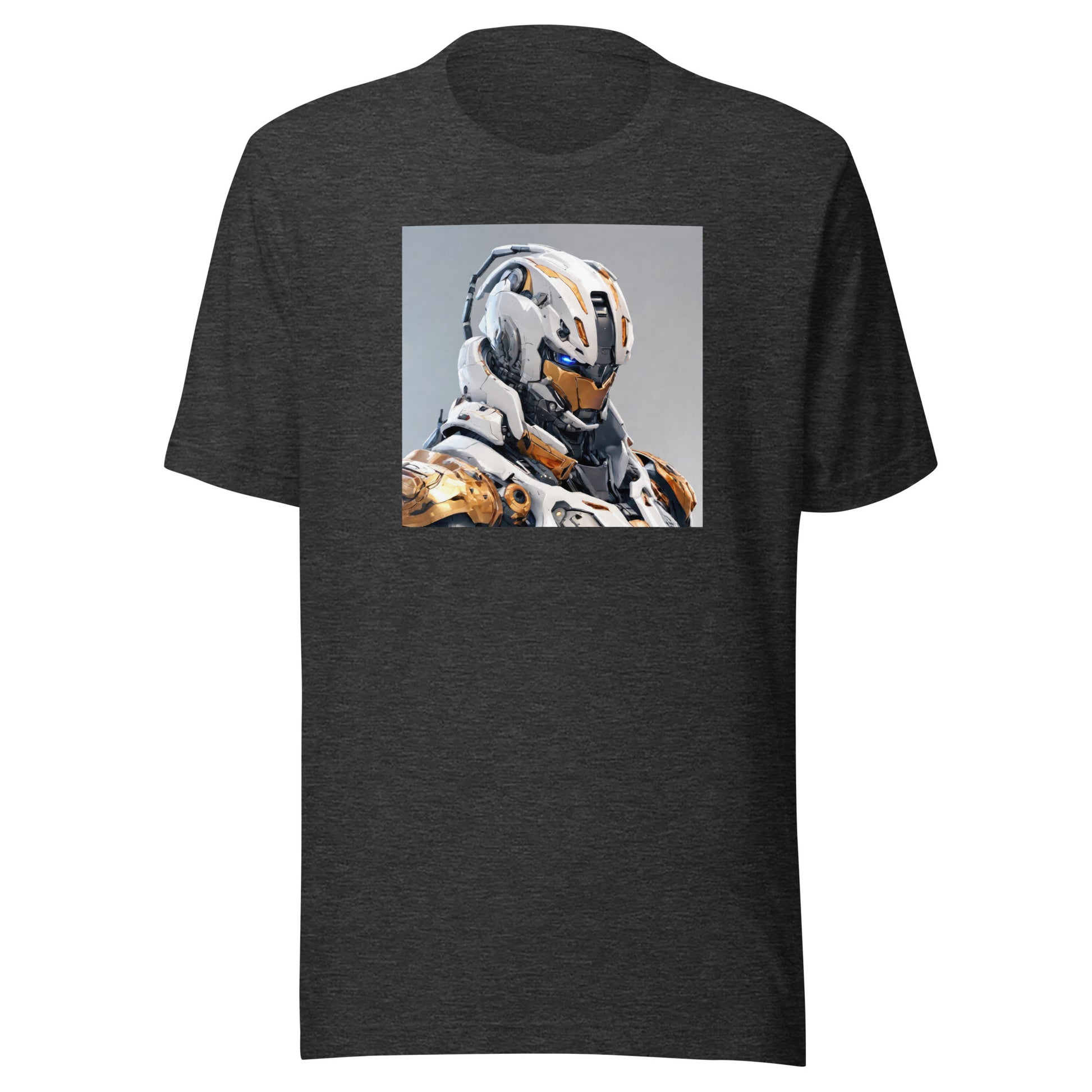 AI Droid Men's Sci-Fi T-Shirt Dark Grey Heather