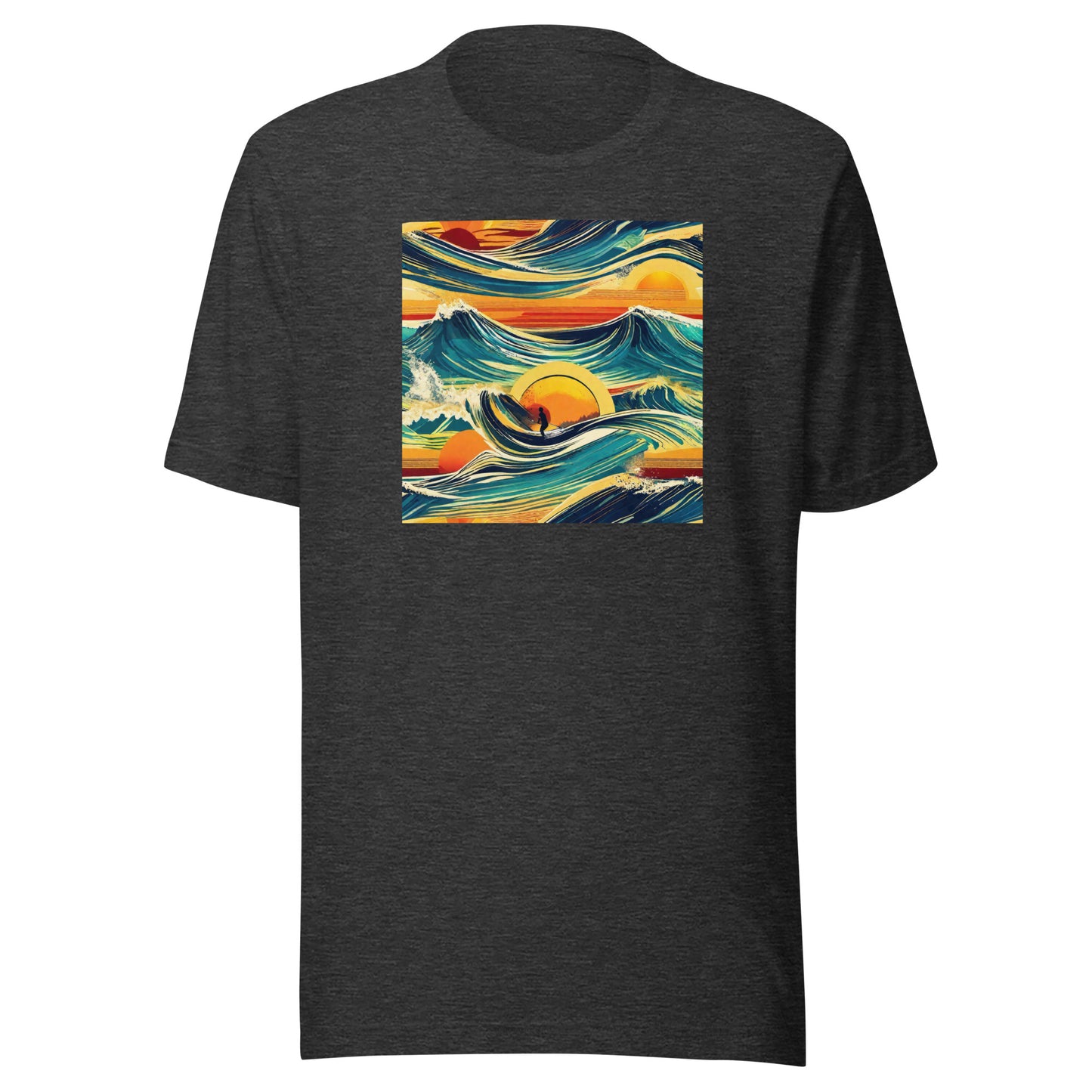 Surf's Up Men's T-Shirt Dark Grey Heather