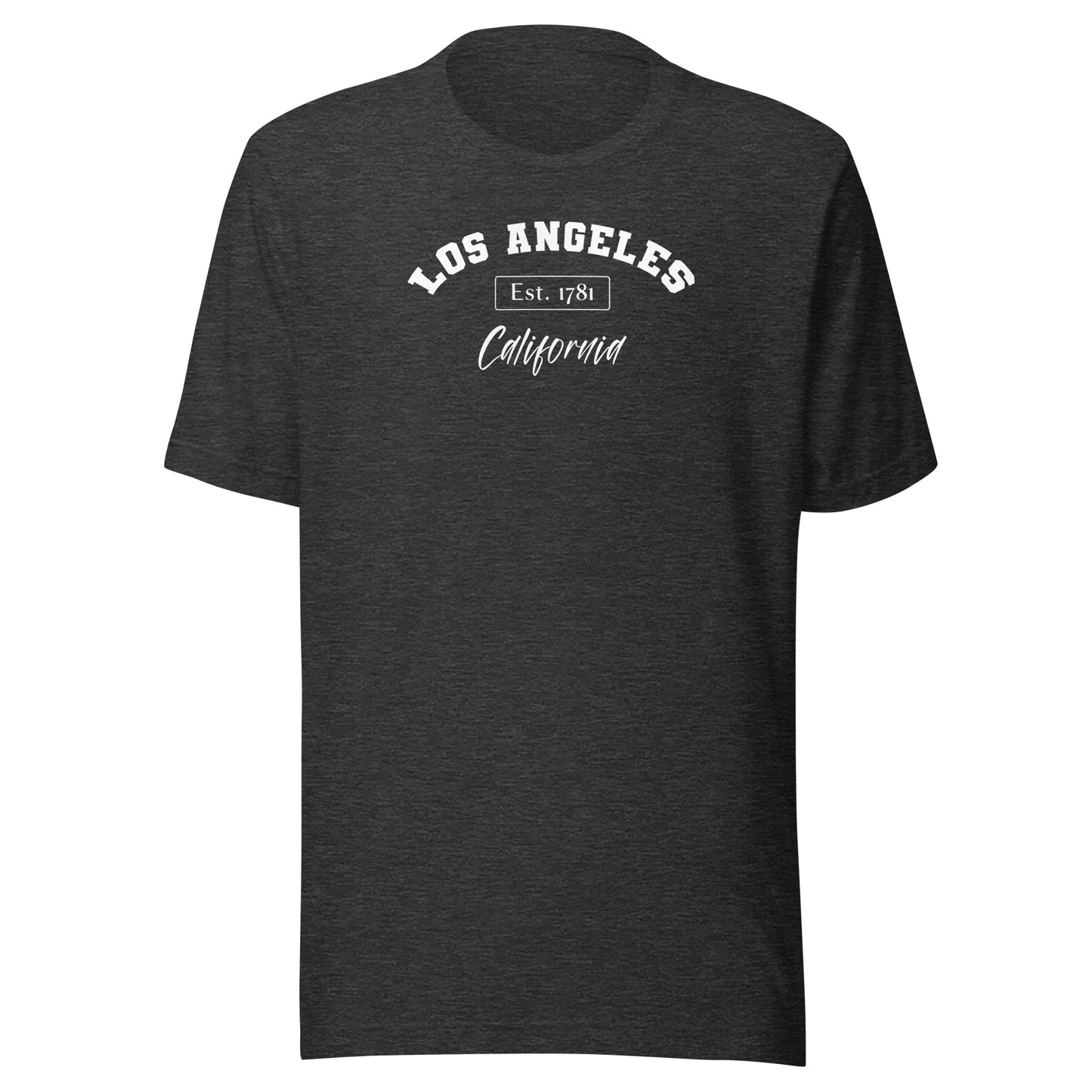 Los Angeles, California Men's T-Shirt Dark Grey Heather