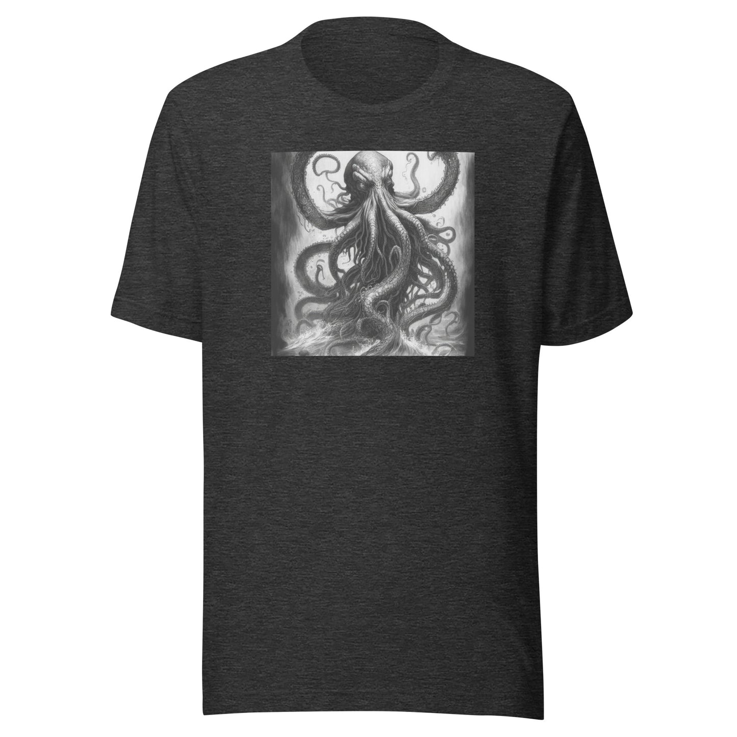 Savage Kraken Men's T-Shirt Dark Grey Heather