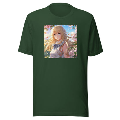 Timeless Beauty Men's Anime T-Shirt Forest