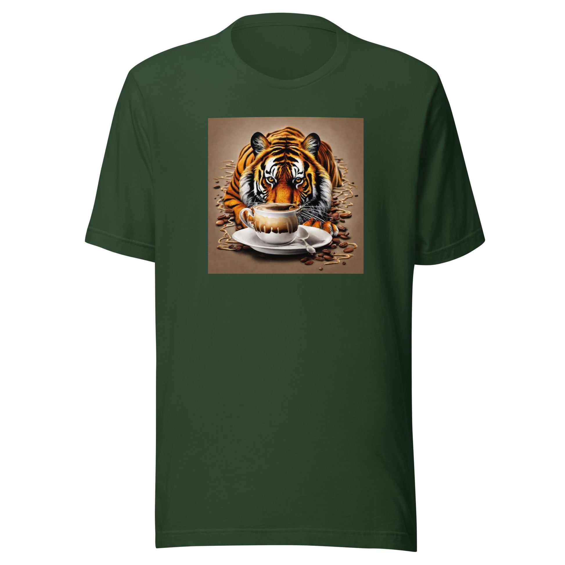 Wild for Coffee Men's T-Shirt Forest