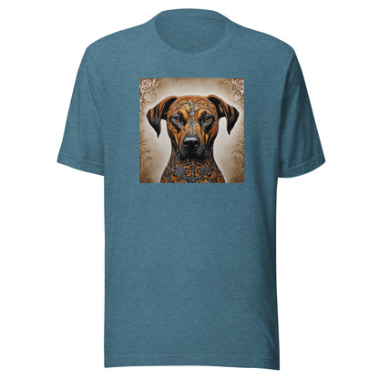 Decorative Dog Men's Animal T-Shirt Heather Deep Teal