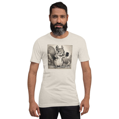 Squirrel Influencer Men's Funny T-Shirt