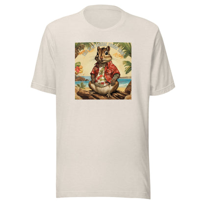 Casual Friday Squirrel Men's Funny T-Shirt Heather Dust