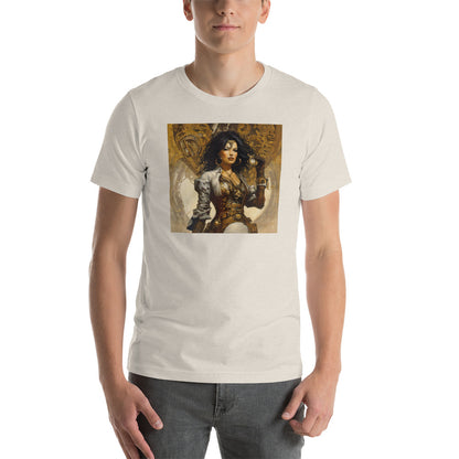 Steampunk Cowgirl Men's T-Shirt