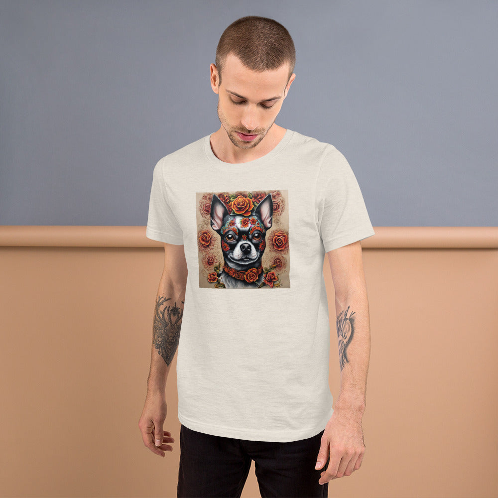 Day of the Dead Chihuahua Men's Dog Lover T-Shirt