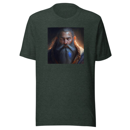 Wise Wizard Men's T-Shirt Heather Forest