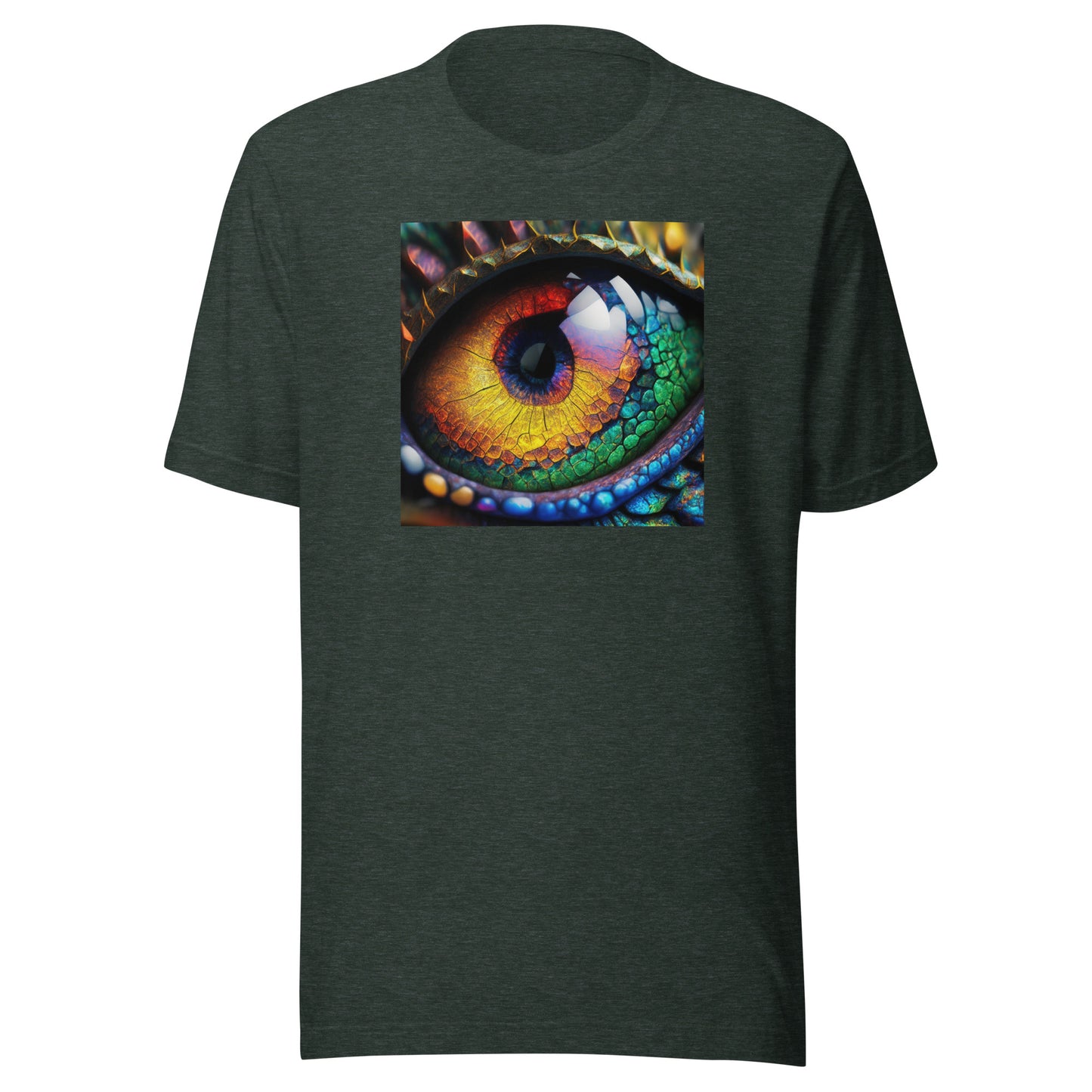 Dragon's Eye Men's Fantasy T-Shirt Heather Forest