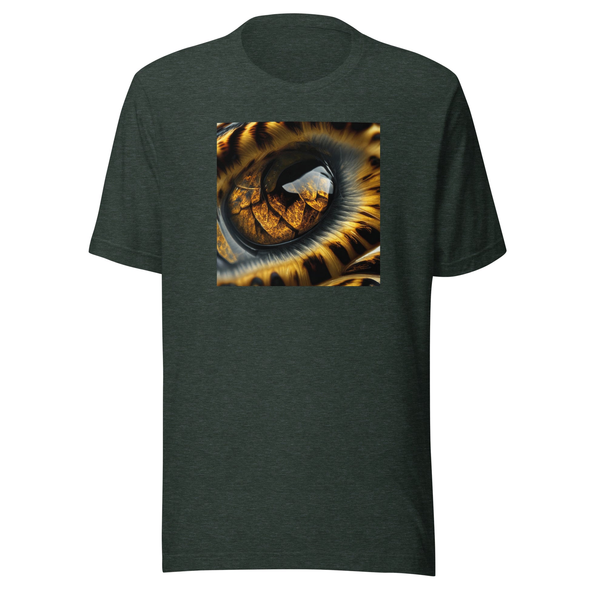 Leopard's Eye Men's T-Shirt Heather Forest