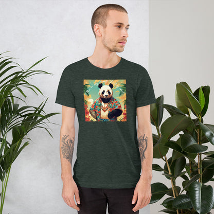 Casual Friday Panda Men's Funny T-Shirt