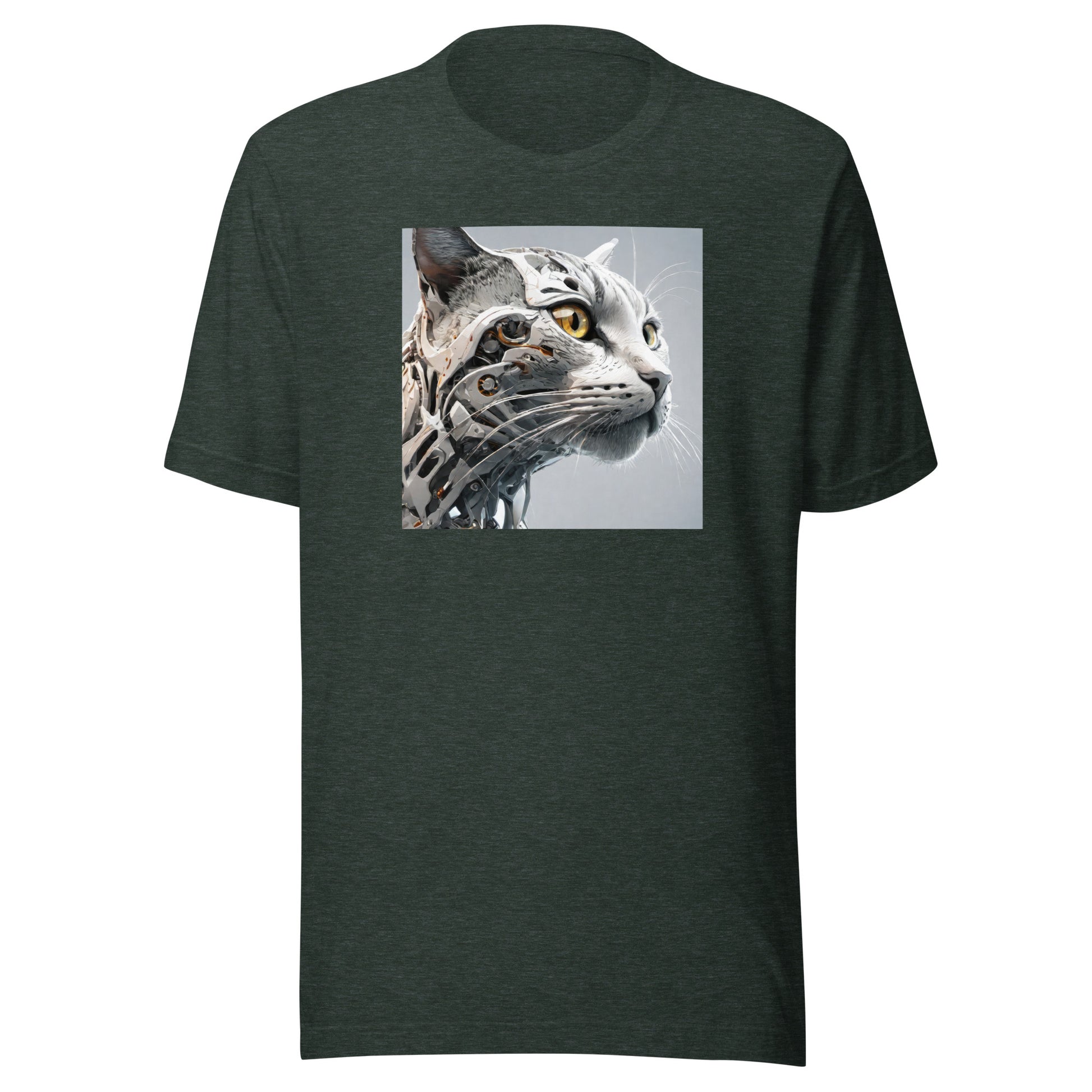 Meowdroid 2000 Men's T-Shirt Heather Forest