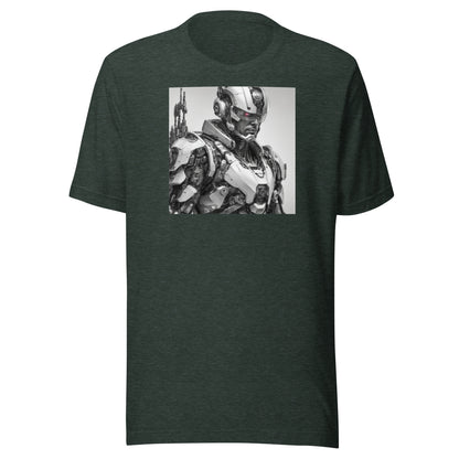 Man of Circuits Men's Sci-Fi T-Shirt Heather Forest