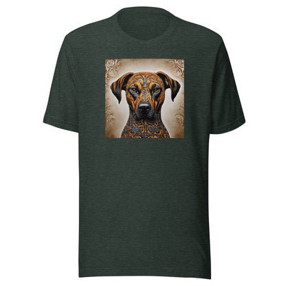 Decorative Dog Men's Animal T-Shirt Heather Forest