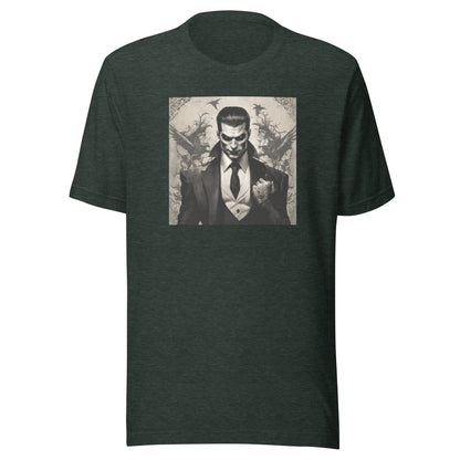 Fierce Vampire Men's T-Shirt Heather Forest