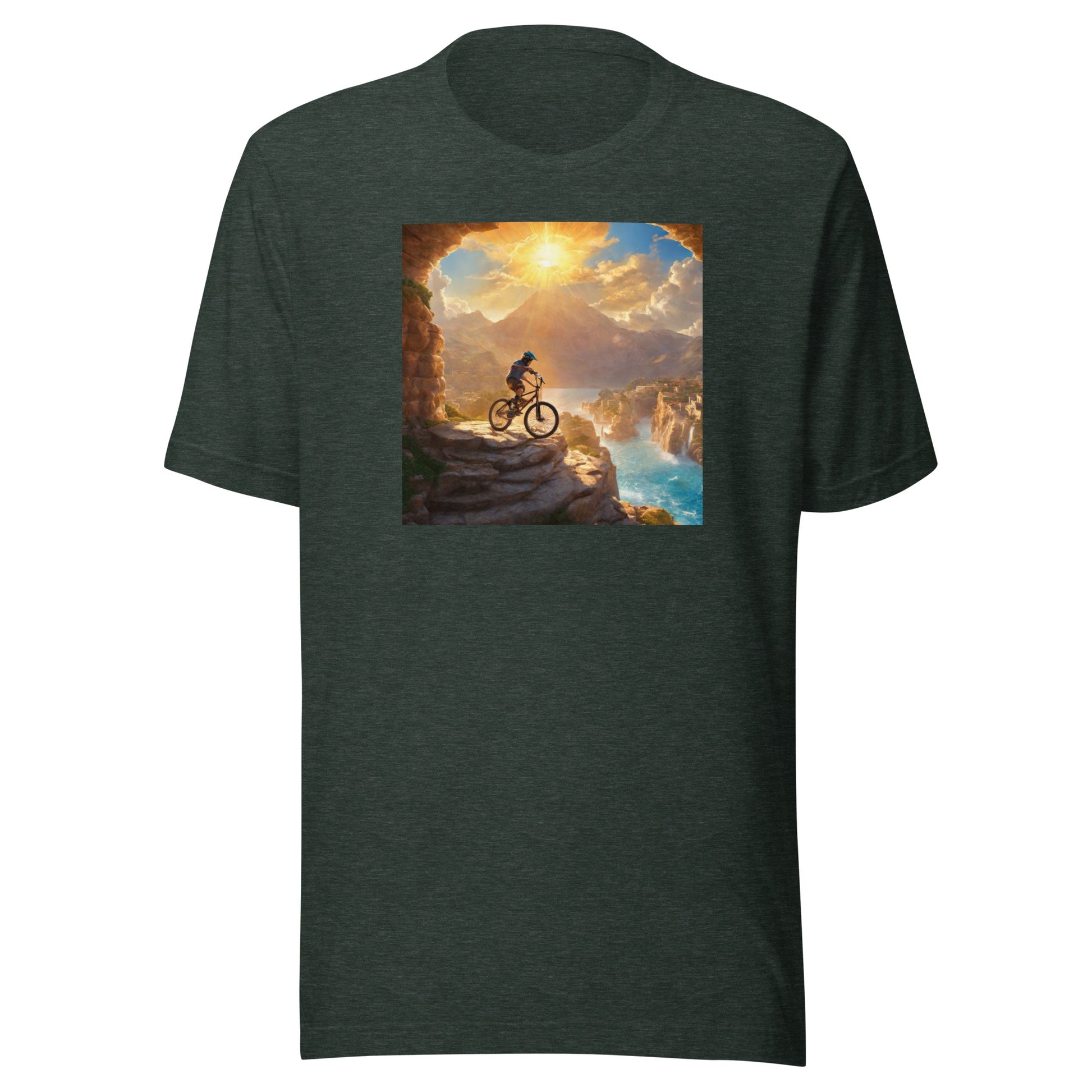 Cyclist's Dream Men's T-Shirt Heather Forest