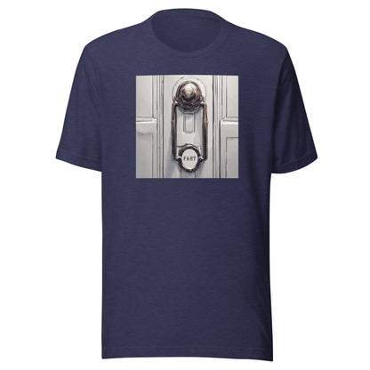 Fartknocker Men's Funny T-Shirt Heather Midnight Navy