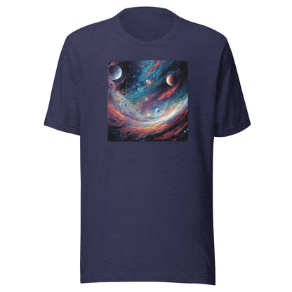 Galaxy Men's Graphic Tee Heather Midnight Navy