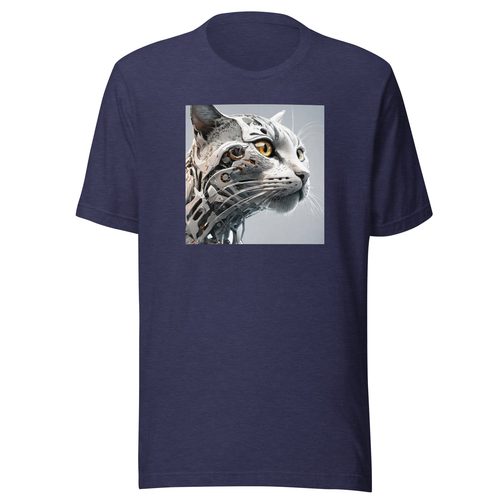 Meowdroid 2000 Men's T-Shirt Heather Midnight Navy