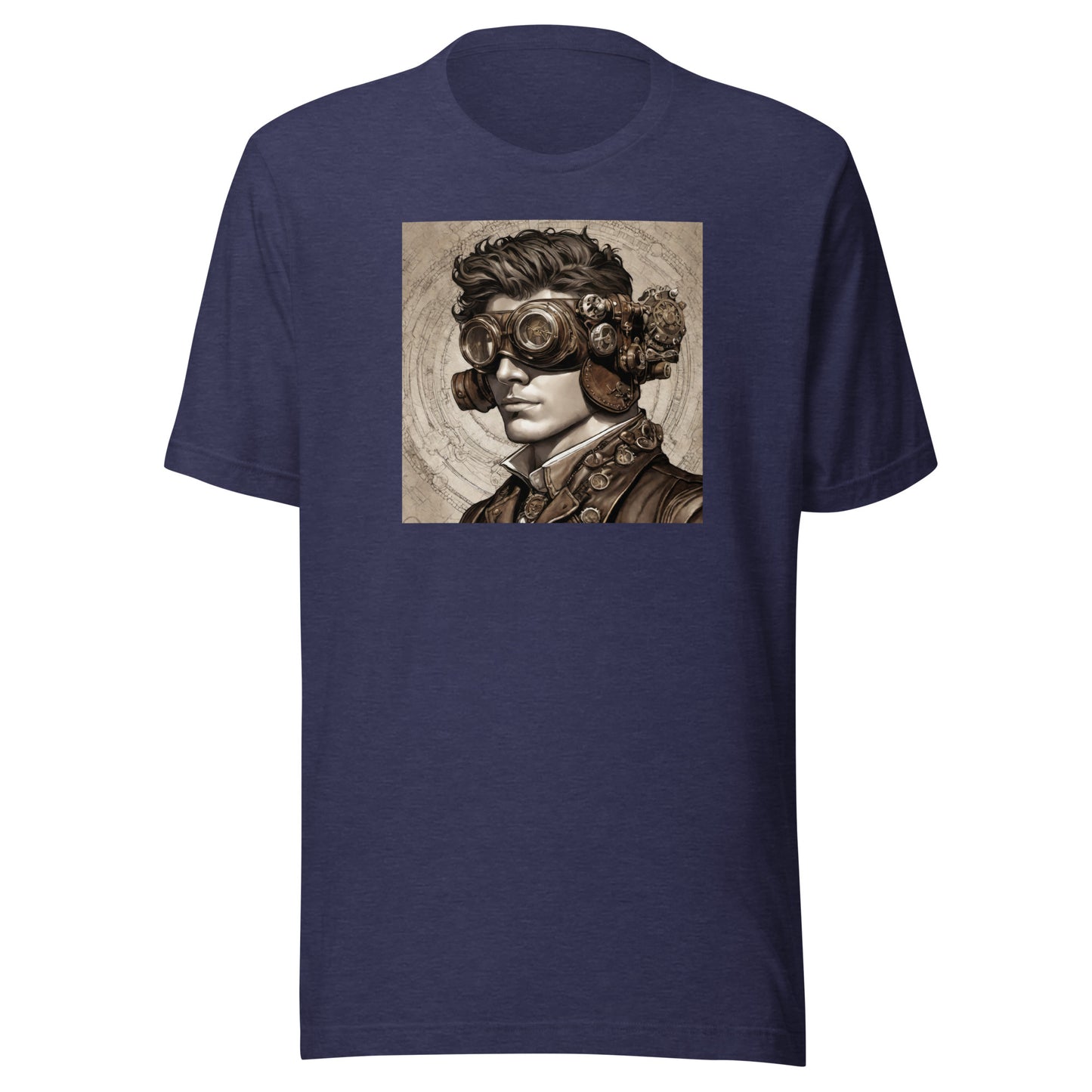 Machinist Man Men's T-Shirt Heather Midnight Navy