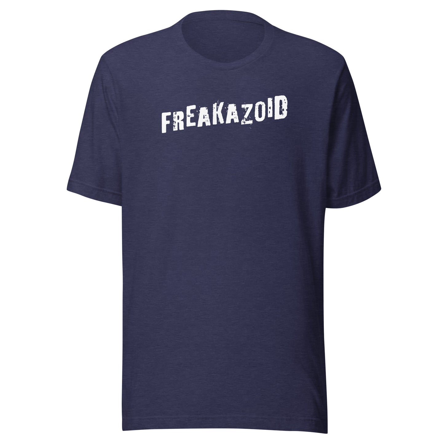 Freakazoid Men's Funny T-Shirt Heather Midnight Navy