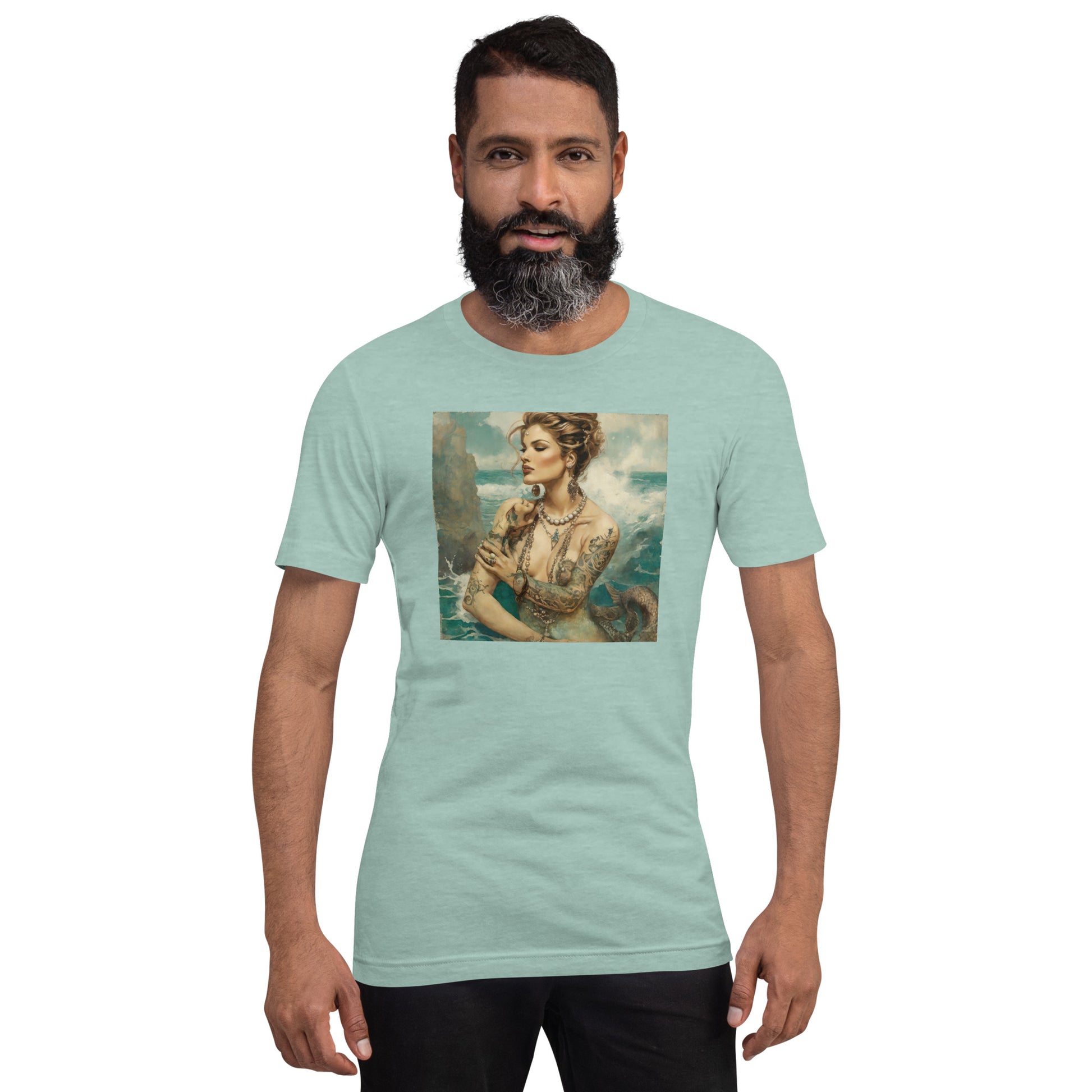 Mermaid with Tattoos Men's T-Shirt