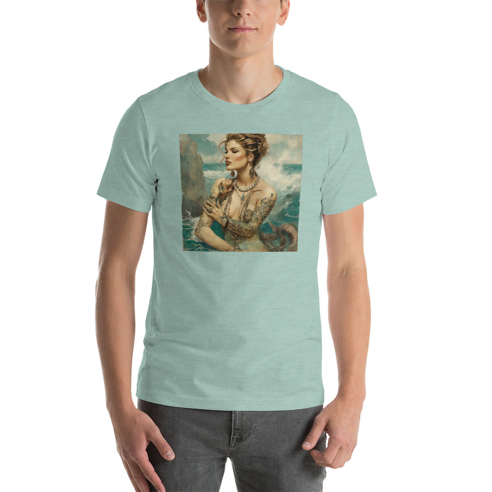 Mermaid with Tattoos Men's T-Shirt