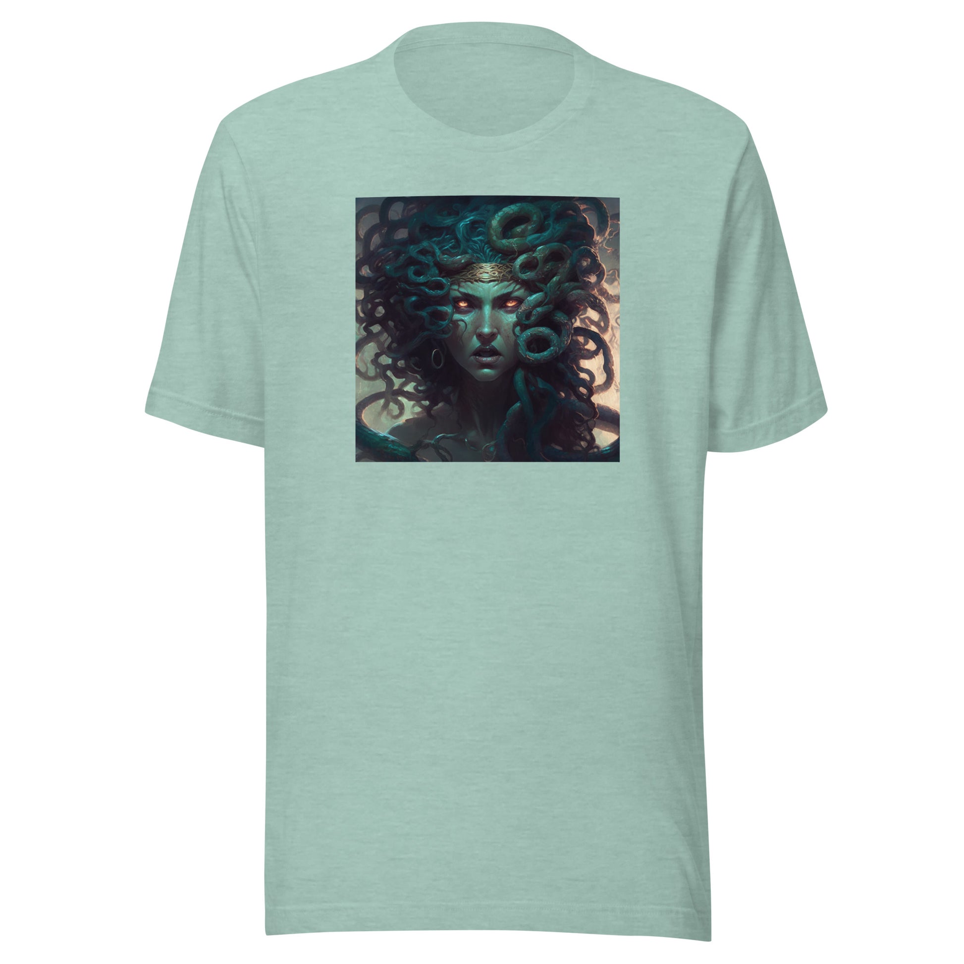 Fierce Medusa Men's Myth T-Shirt Heather Prism Dusty Blue