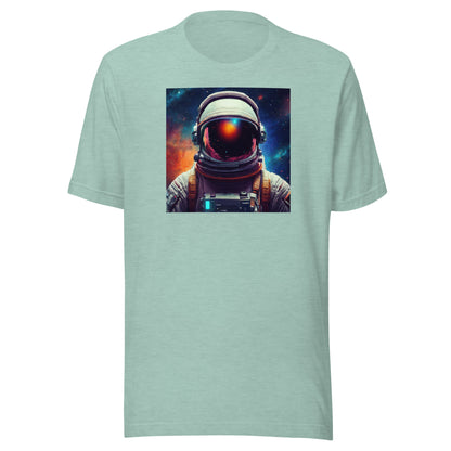 Awesome Astronaut Men's Graphic Tee Heather Prism Dusty Blue