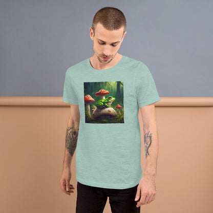 Frog & Shrooms Men's Animal T-Shirt