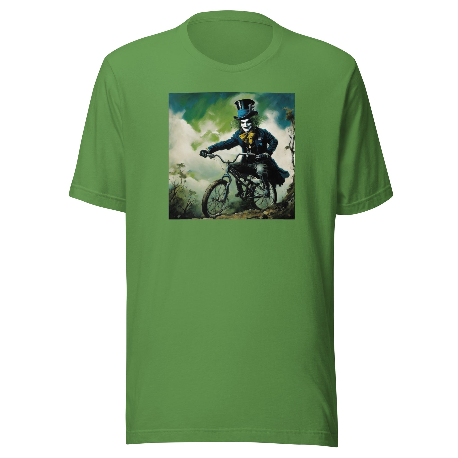 Mad Hatter Biking Men's T-Shirt Leaf