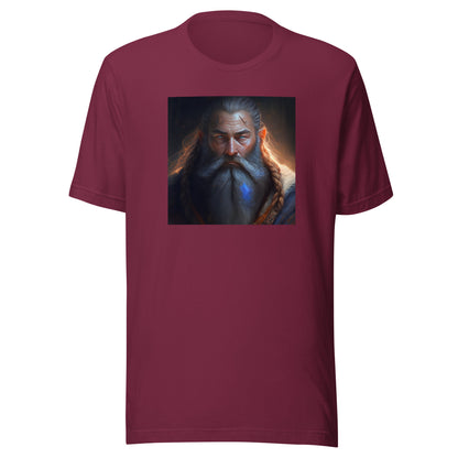 Wise Wizard Men's T-Shirt Maroon