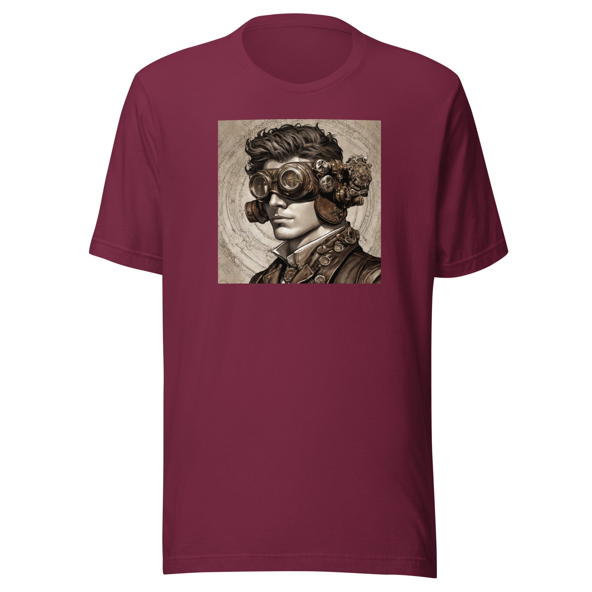 Machinist Man Men's T-Shirt Maroon