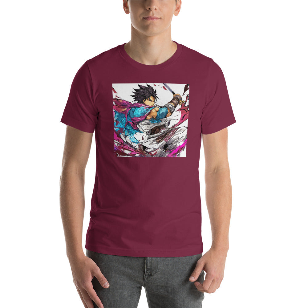 Mighty Fighter Men's Anime T-Shirt