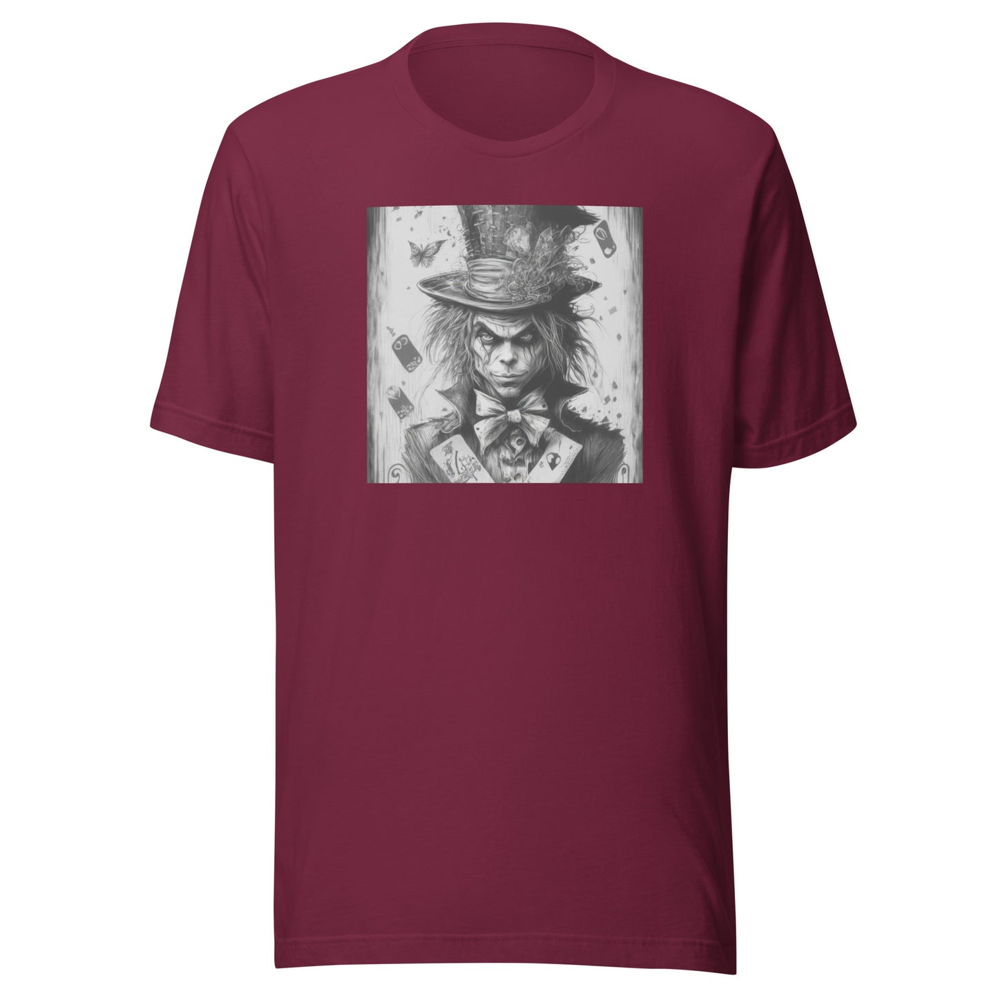 Sly Mad Hatter Men's T-Shirt Maroon