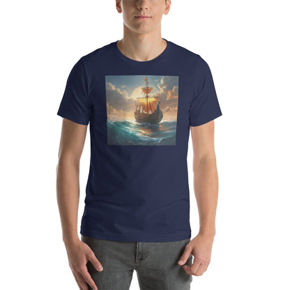 Sunset Ship Men's T-Shirt