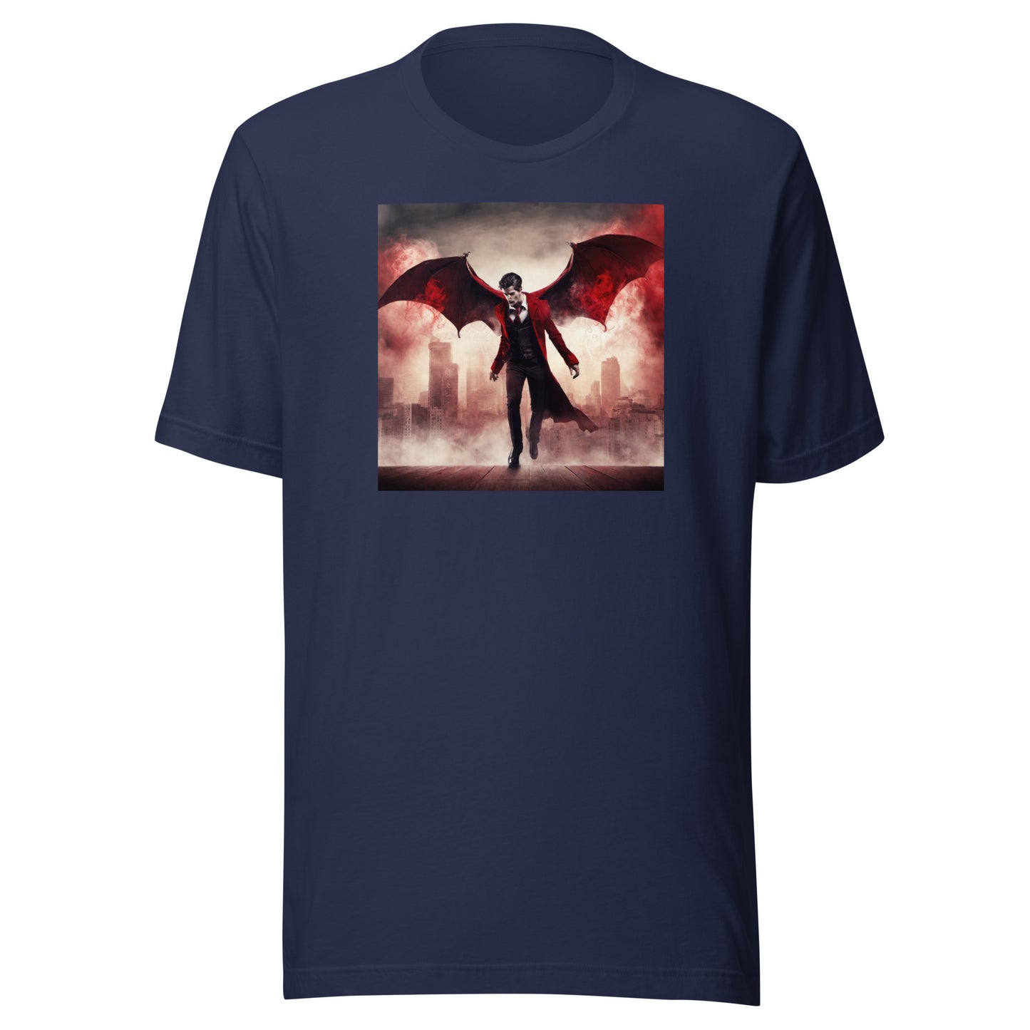 Flying Vampire Men's T-Shirt Navy