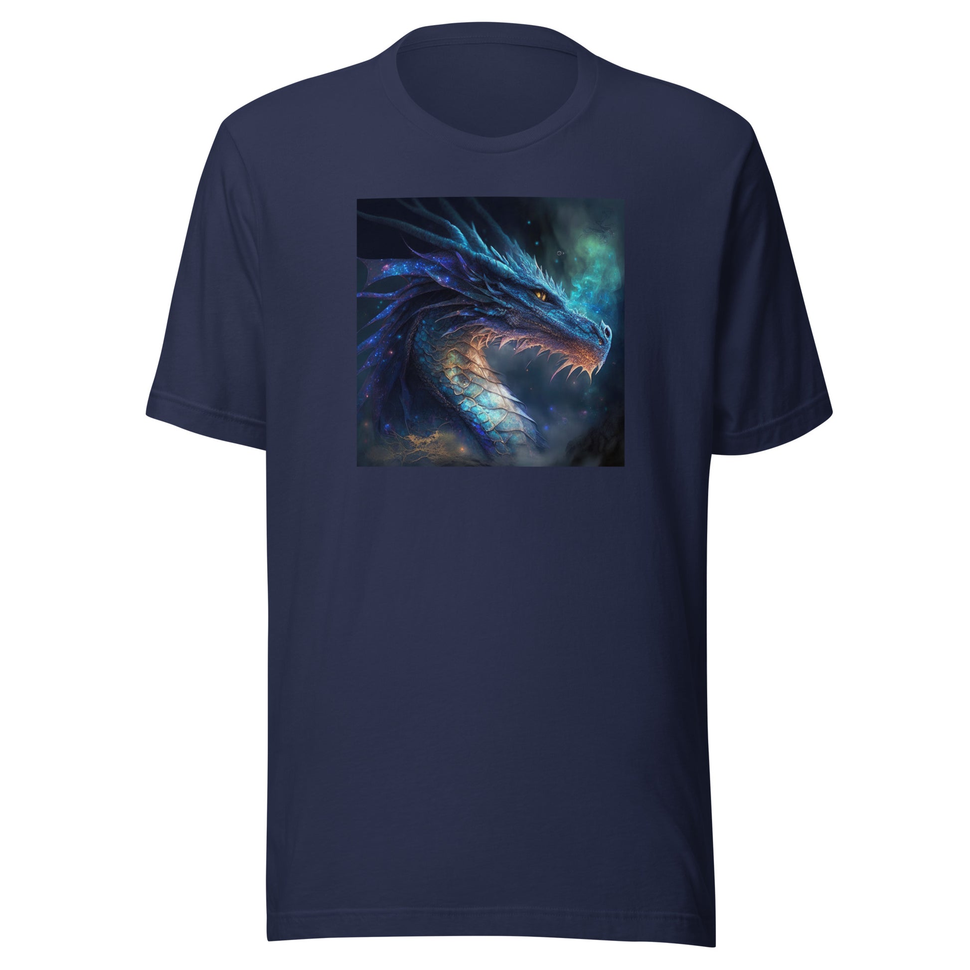 Blue Dragon Men's Fantasy T-Shirt Navy