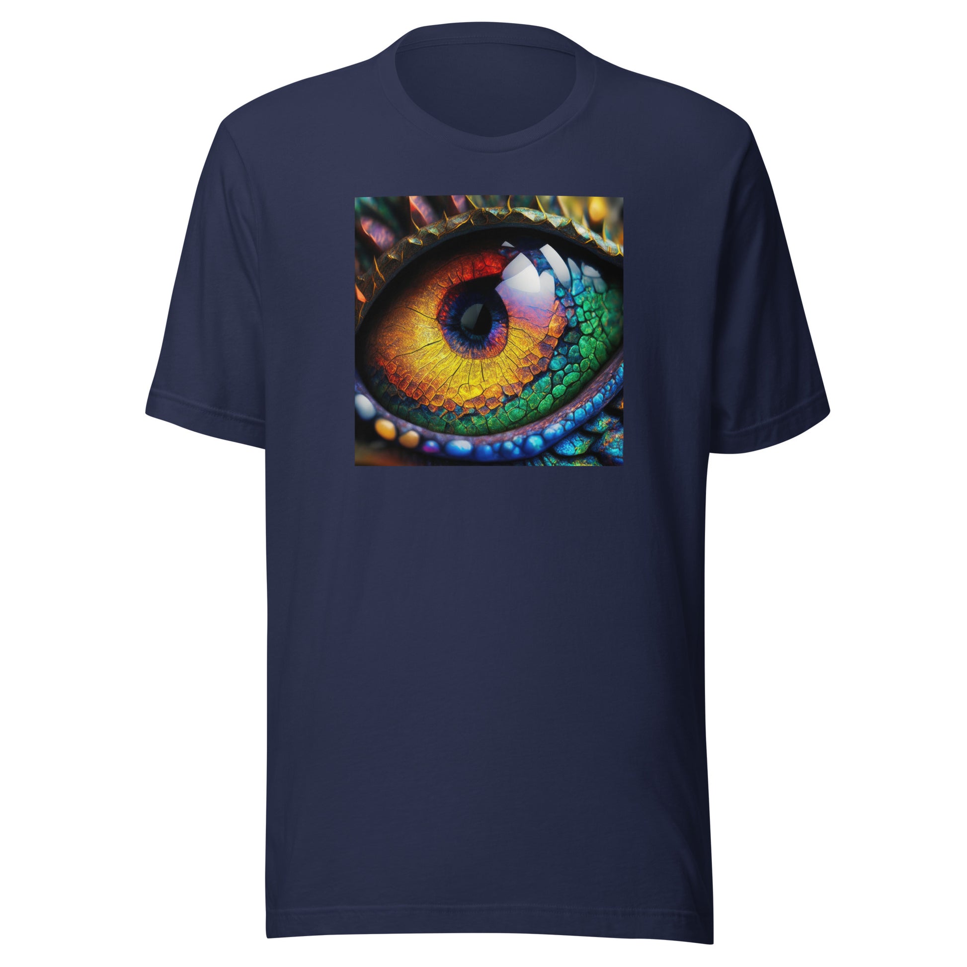 Dragon's Eye Men's Fantasy T-Shirt Navy