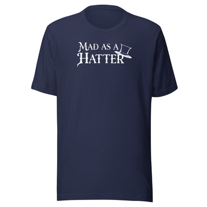 Mad as a Hatter Men's T-Shirt Navy