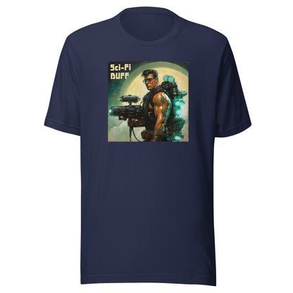 Sci-Fi Buff Men's Graphic Tee Navy