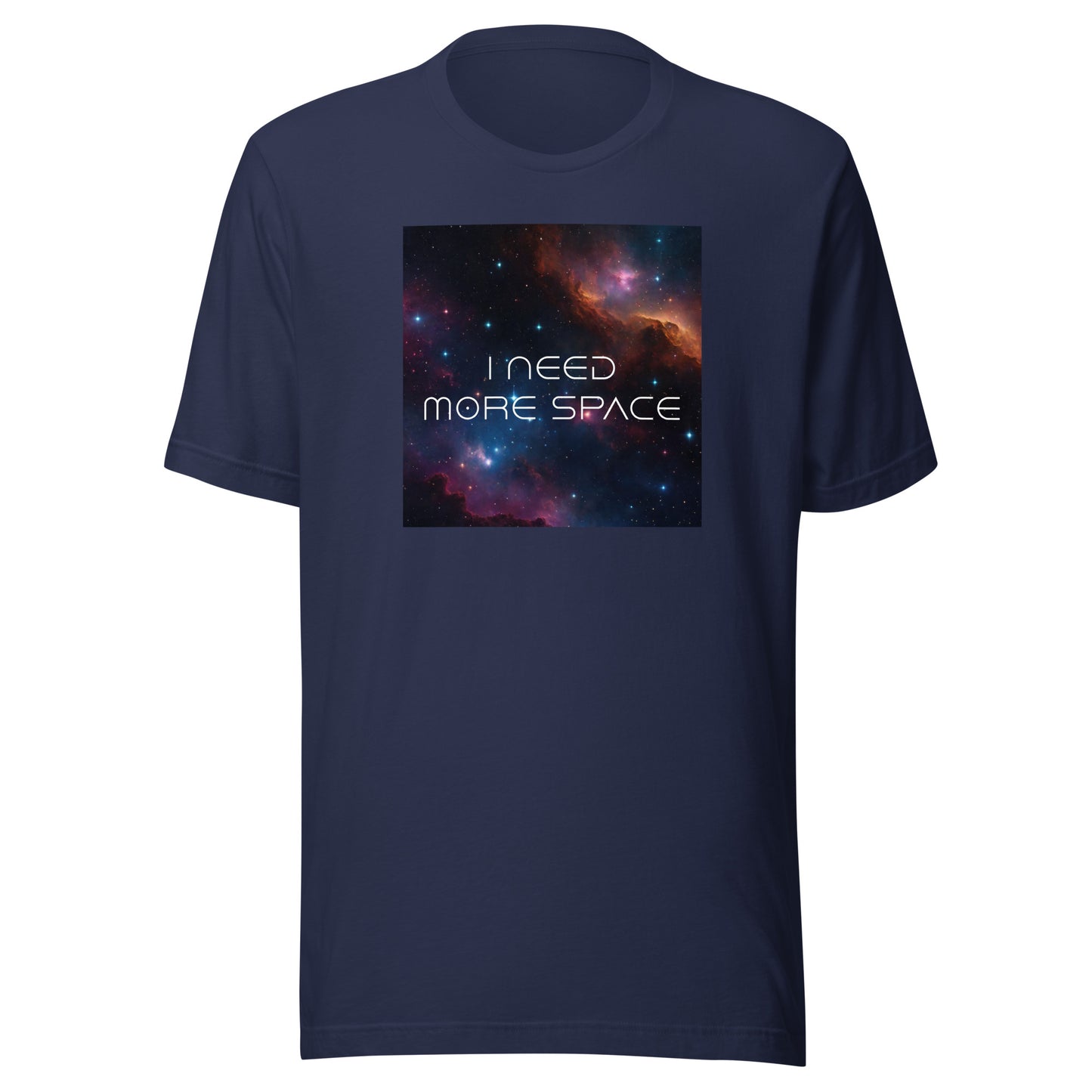 I Need More Space Men's Graphic Tee Navy