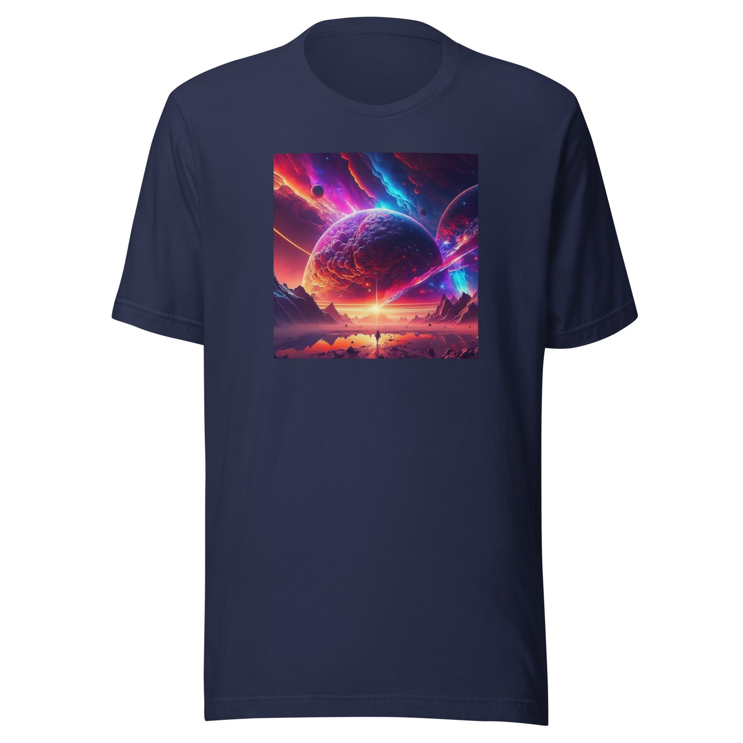 Amazing Apocalypse Men's Graphic Tee Navy