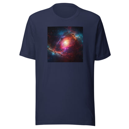 Cosmic Expanse Men's Outer Space T-Shirt Navy