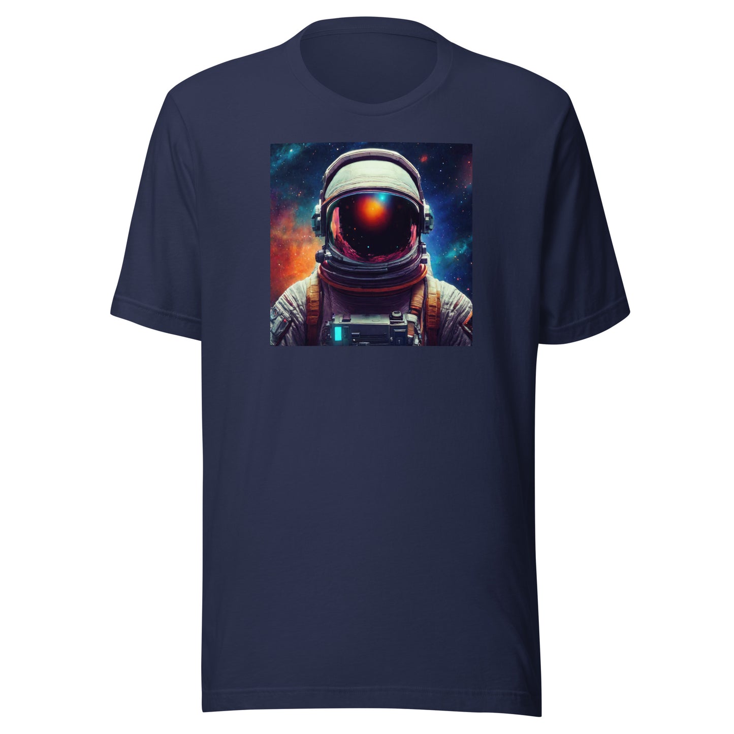 Awesome Astronaut Men's Graphic Tee Navy