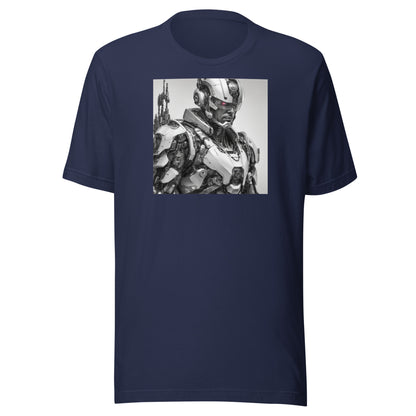 Man of Circuits Men's Sci-Fi T-Shirt Navy